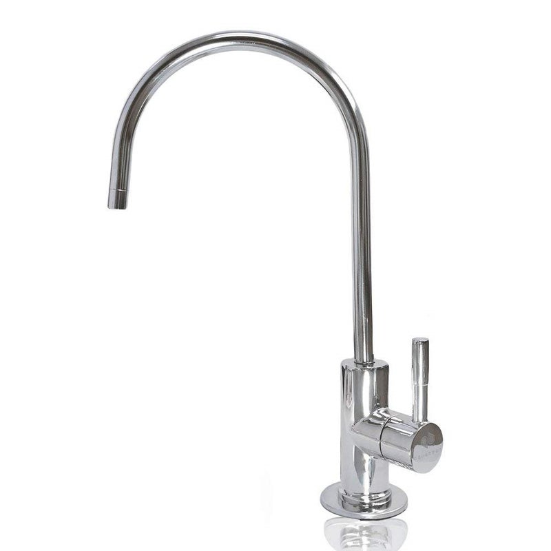Aquaboon Chrome Drinking Water Faucet for Kitchen Sink Non Air Gap Reverse Osmosis Faucet Stainless Steel Sink Water Dispenser - Image 1